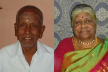 மரணத்திலும் இணை பிரியாத தம்பதிகள் - சோகத்தில் மூழ்கிய கிராமம்