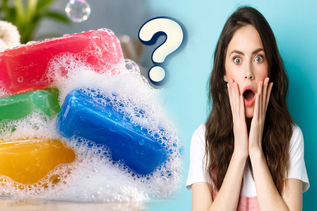 எந்த நிறச் சோப்பாக இருந்தாலும் நுரை மட்டும் ஏன் வெள்ளை? காரணம் இது தான்! | Why Does All Soap Give White Foam எந்த நிறச் சோப்பாக இருந்தாலும் நுரை மட்டும் ஏன் வெள்ளை? காரணம் இது தான்! | Why Does All Soap Give White Foam