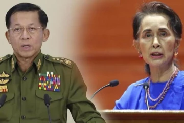 ஆங் சாங் சூச்சி உடல்நிலை குறித்து மியான்மர் இராணுவ ஆட்சிக்குழு தலைவர் தெரிவித்த முக்கிய தகவல்