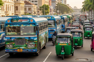 වහාම බස් රථ හා ත්‍රිරෝද රථ ගාස්තු ඉහළ දමන්න - ඉහළ ගිය තෙල් මිල හේතුවෙන් අර්බුදයක්