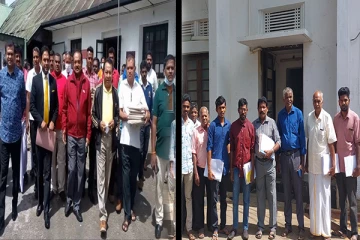 நாடளாவிய ரீதியில் உள்ளூராட்சிமன்ற தேர்தலுக்கான கட்டுப்பணம் செலுத்தப்பட்டது (Photos)