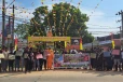 தியாக தீபம் திலீபனின் திருவுருவச் சிலையை அகற்றிய பொலிஸார்! யாழில் இன்றும் பெரும் கண்டனப் போராட்டம்