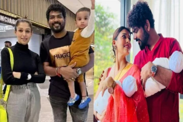 நயன்தாராவின் குழந்தைகளை பார்க்க சர்ப்ரைஸ் விசிட் செய்த பிரபல நடிகை!