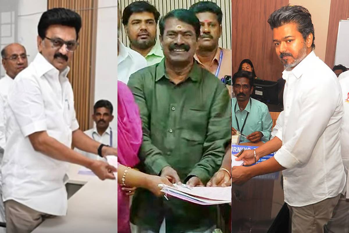 சட்டப்பேரவை தேர்தல்.., இதுவரை 1,390 பேர் வேட்புமனு தாக்கல் | 2 Days Left 1390 People Have Filed Nominations