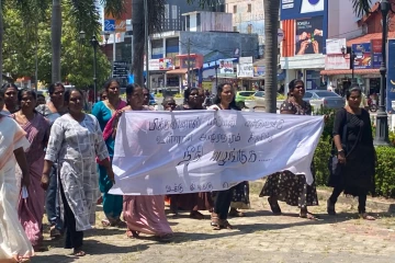 பௌத்த பிக்குவால் பாலியல் வன்கொடுமைக்கு உள்ளாக்கப்பட்ட சிறுமி!நீதி கோரி போராட்டம்