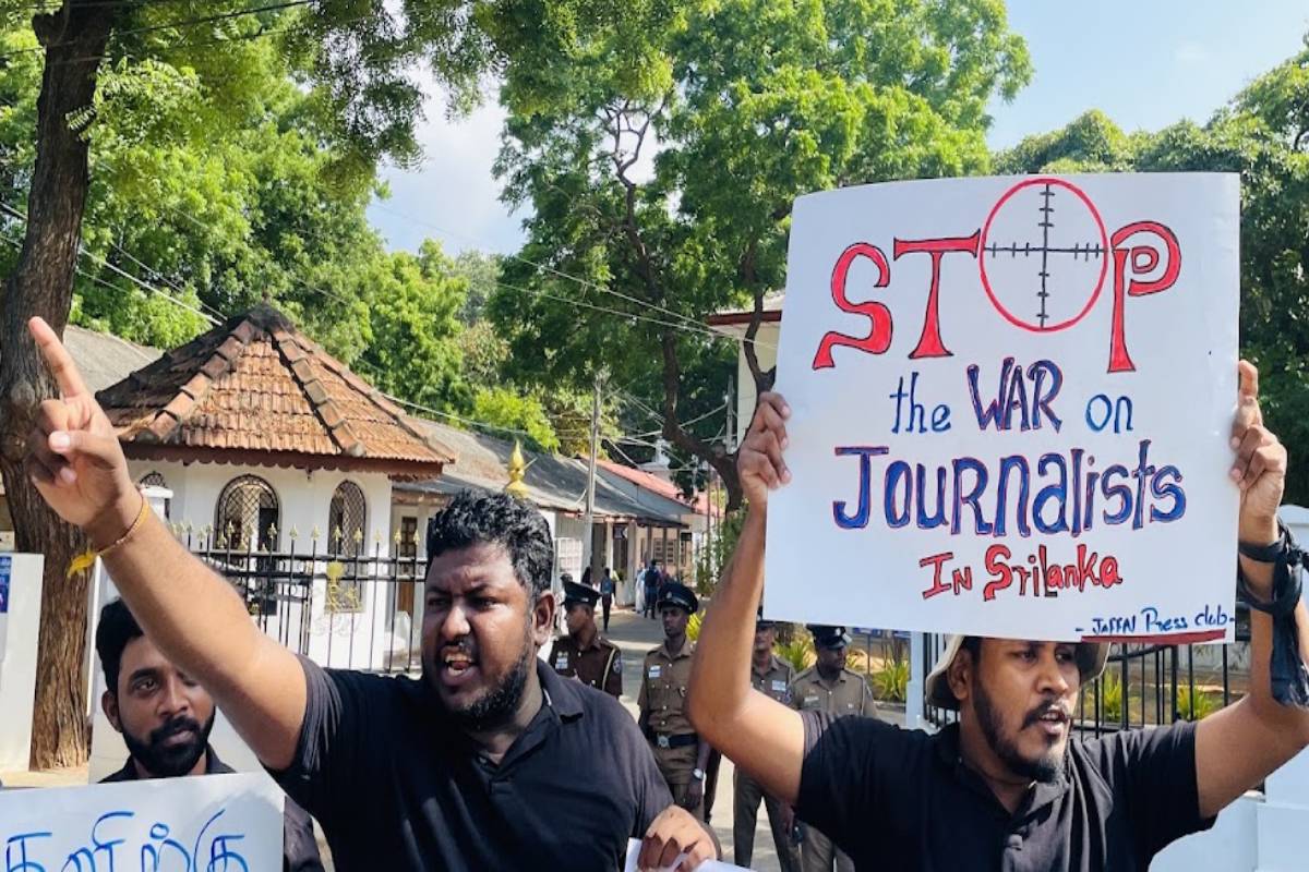 தமிழ் ஊடகவியலாளர் மீதான அடக்குமுறை - அநுர அரசின் போலி முகம் அம்பலம் | Repression Of Tamil Journalists தமிழ் ஊடகவியலாளர் மீதான அடக்குமுறை - அநுர அரசின் போலி முகம் அம்பலம் | Repression Of Tamil Journalists
