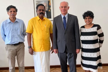 ஜேர்மன் தூதுவரை சந்தித்தார் சிறீதரன் எம்.பி