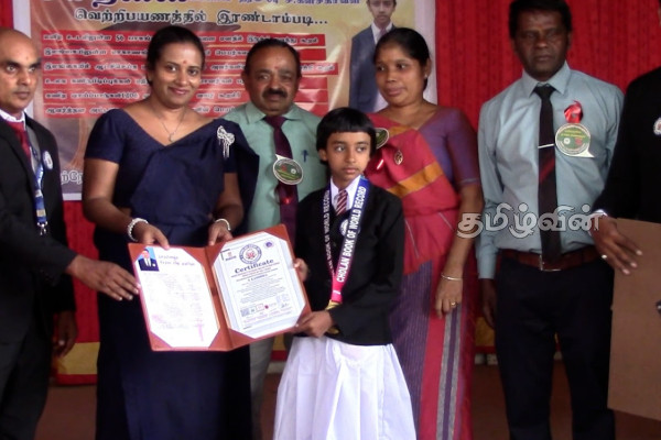 சோழன் உலக சாதனை படைத்த நுவரெலியா மாவட்ட மாணவி | Nuwara Eliya District Student Chola World Record