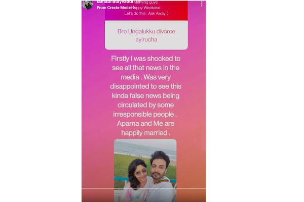 மனைவியை விவாகரத்து செய்துவிட்டாரா பிக் பாஸ் அபிநய்.. ஷாக்கிங் செய்தி | If Abinay Divorced His Wife