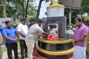 ஊடகவியலாளர் நிமல ராஜன் படுகொலையின் 22 வது ஆண்டு நினைவுதினம்