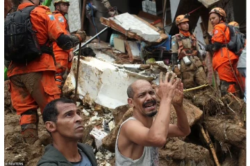 பிரேசிலில் ஏற்பட்ட திடீர் வெள்ளத்தில் 78 பேர் பலி