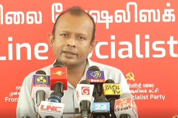 மூக்கினால் அழுகிறார் கோட்டாபய!  முன்னிலை சோசலிஸக்கட்சி தகவல்