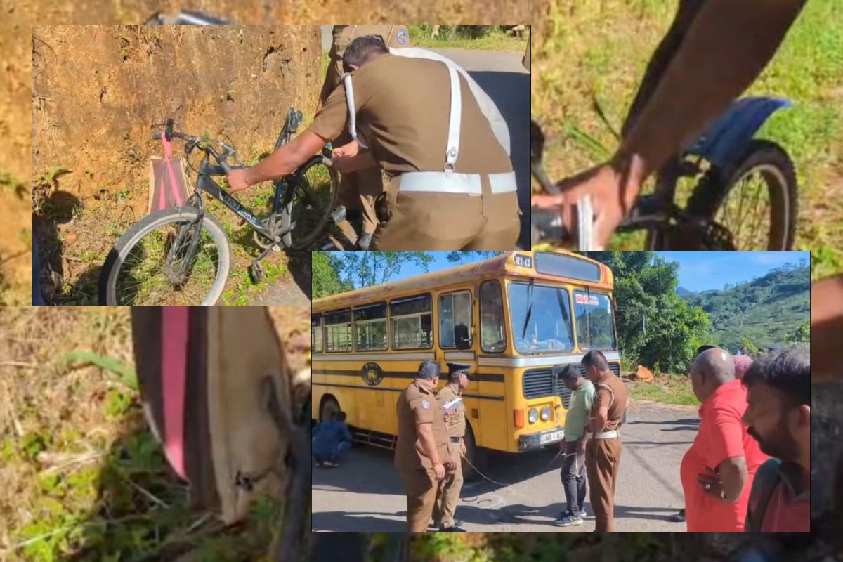 துயர சம்பவம்: பேருந்தில் மோதி பாடசாலை மாணவன் உயிரிழப்பு | School Student Dies After Being Hit By A Bus துயர சம்பவம்: பேருந்தில் மோதி பாடசாலை மாணவன் உயிரிழப்பு | School Student Dies After Being Hit By A Bus