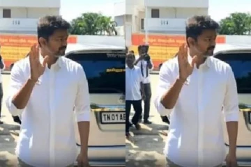 தவெக ஆண்டு விழா; விஜய்யின் வீட்டு வாசலில் காலணியை வீசிய நபர் - பரபரப்பு!