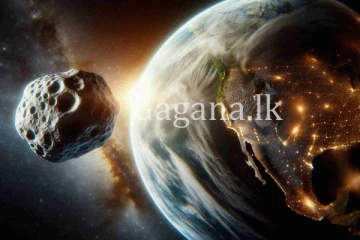 අලුතින් සොයාගත් ග්‍රහකයක් පෘථිවියේ ගැටීමේ අවදානමක් ගැන දැනුම්දීමක්.