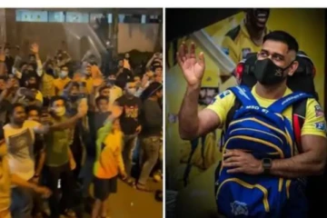 ‘எங்க போனாலும் நம்ம பசங்களுக்கு உற்சாக வரவேற்பு தான் அப்பு’ - சூரத்தில் சிஎஸ்கே-வுக்கு உற்சாக வரவேற்பு அளித்த ரசிகர்கள் படை