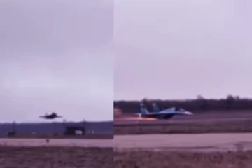 முன் சக்கரம் இல்லாத விமானத்தை தரை இறக்கிய விஞ்ஞானி: வைரல் காணொளி