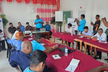 திருகோணமலையில் நிகழ்நிலை காப்புச் சட்டம் தொடர்பில் செயலமர்வு