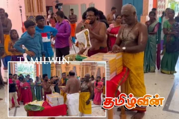 யாழில் 9 இலட்சம் ரூபாவிற்கு ஏலம் போன அம்பாளின் சேலை