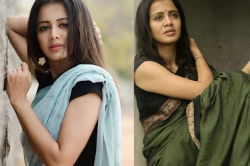 அழகில் முன்னணி நடிகைகளுக்கு டஃப் கொடுக்கும் VJ அஞ்சனா.. வர்ணிக்கும் நெட்டிசன்கள்