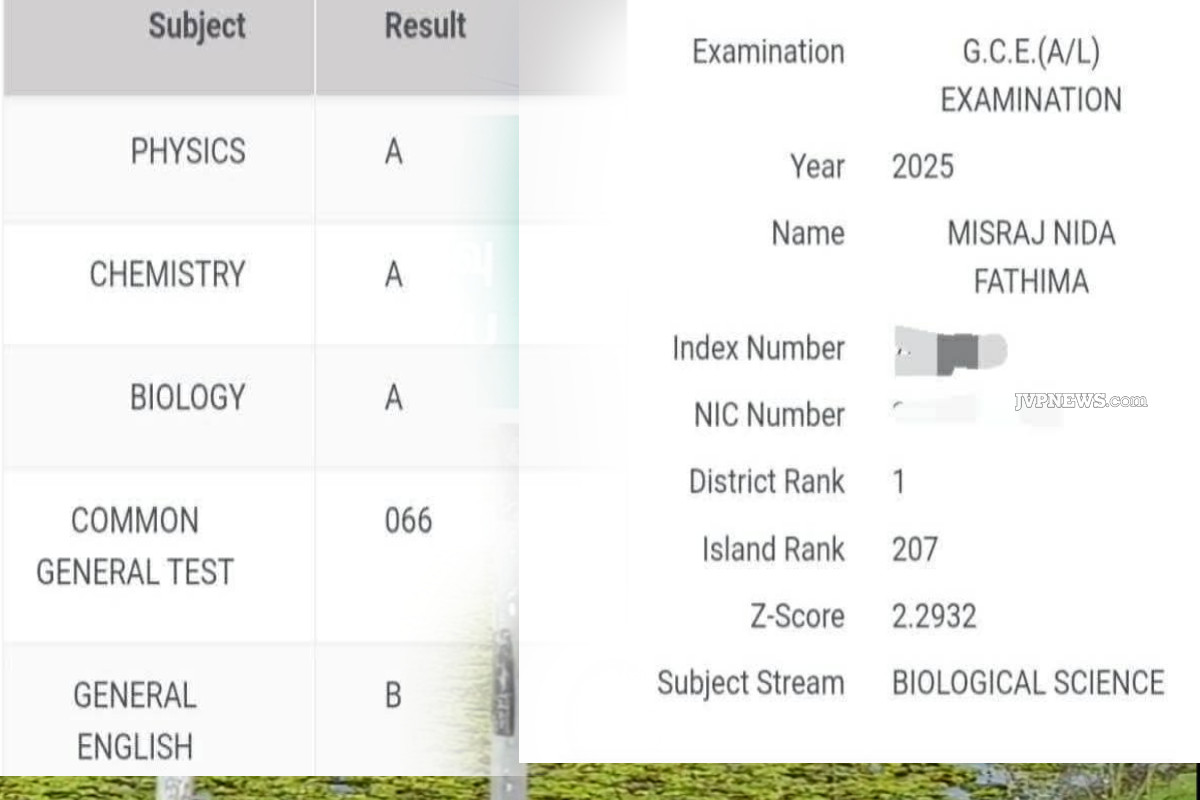 முல்லைத்தீவில் இருந்து மருத்துவ துறைக்கு தெரிவான இஸ்லாமிய மாணவி; பலரும் வாழ்த்து | Al Student From Mullaitivu Selected For Medical முல்லைத்தீவில் இருந்து மருத்துவ துறைக்கு தெரிவான இஸ்லாமிய மாணவி; பலரும் வாழ்த்து | Al Student From Mullaitivu Selected For Medical