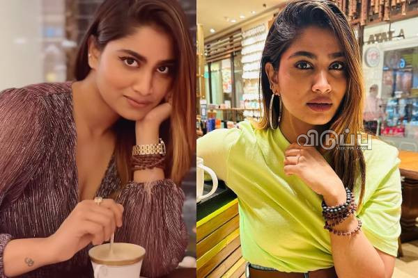 டி-சர்ட்டுக்கு மேலே புடவையா!! நடிகை ஷிவானி நாராயணின் பொங்கல் கிளிக்ஸ்.. | Actress Shivani Narayanan Latest Pongal Photos