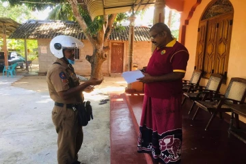 பொத்துவில் நீதிமன்றம் அரியநேத்திரனுக்கு அழைப்பானை