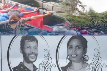 இலங்கையை உலுக்கிய கோர விபத்து; கவனம் ஈர்த்த தாயின் இறுதி கிரியை