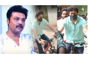 ஏன் நடிகர் விஜய் சைக்கிளில் வந்தார்ன்னு தெரியுமா...? - ரகசியத்தை போட்டுடைத்த சஞ்சீவ்...!