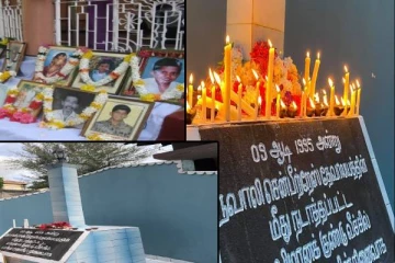 நவாலி தேவாலயத்தில் புக்காரா விமானங்கள் நிகழ்த்திய இனப்படுகொலை….