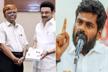 அரசியல் பேச விரும்பினால் ஓய்வுபெற்ற நீதிபதி சந்துரு திமுகவில் இணைந்து கொள்ளலாம் - அண்ணாமலை!