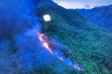 ඇල්ල රක්ෂිතයේ තවත් ගින්නක් (VIDEO)