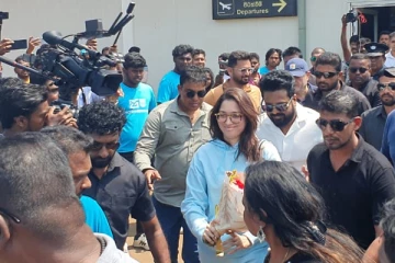 யாழை வந்தடைந்த தமன்னா உள்ளிட்ட தென்னிந்திய திரை பிரபலங்கள்