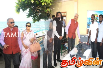 இந்திய தூதரகத்தினால் கடற்றொழில் சங்கங்களுக்கு உபகரணங்கள் வழங்கி வைப்பு