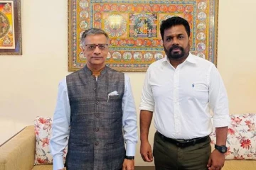 கோபால் பக்லேவை சந்தித்த அநுரகுமார திஸாநாயக்க : அரசியல் நெருக்கடிகள் குறித்தும் பேச்சு!