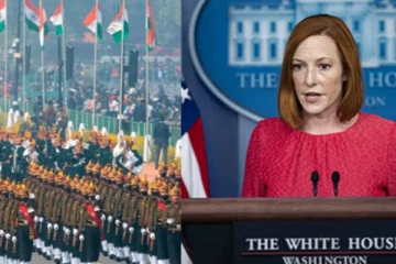 குடியரசு தினத்தை அடுத்து இந்திய மக்களுக்கு அமெரிக்கா வாழ்த்து