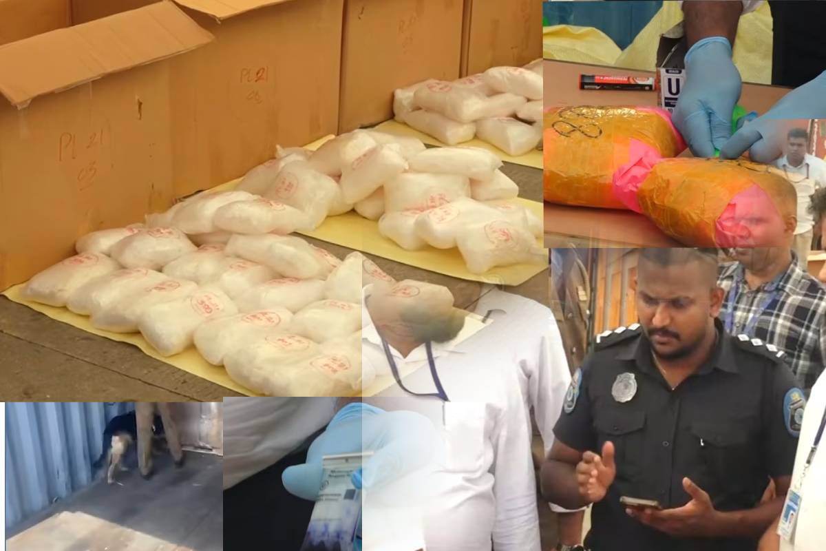 கொள்கலனில் பிடிப்பட்ட ஐஸ்: திடுக்கிட வைக்கும் பல தகவல்கள் | Drugs கொள்கலனில் பிடிப்பட்ட ஐஸ்: திடுக்கிட வைக்கும் பல தகவல்கள் | Drugs