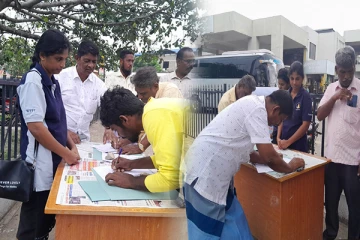 மன்னார் கடற்றொழிலாளர்களினால் முன்னெடுக்கப்பட்ட கையொப்பம் சேகரிக்கும் நடவடிக்கை (Photos)