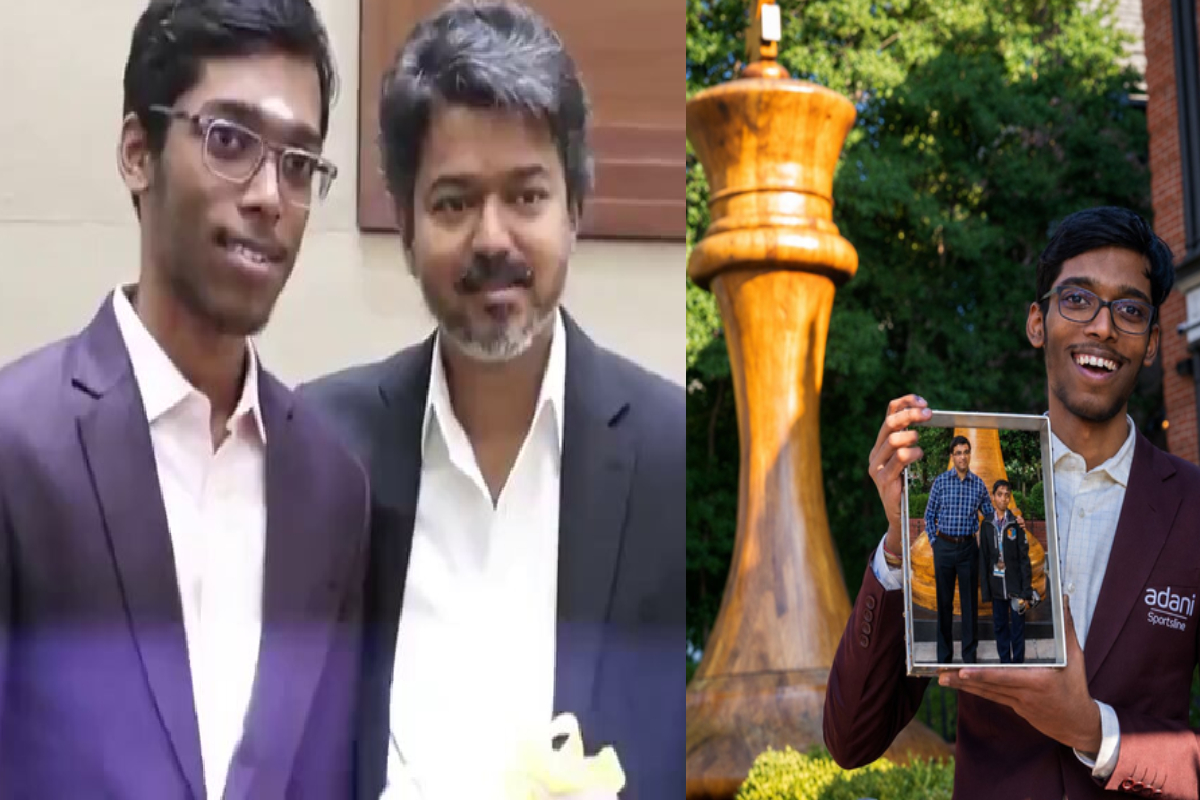 சாம்பியன் பட்டத்தை வென்ற பிரக்ஞானந்தா; முதலமைச்சர் விஜய் பாராட்டு! | Praggnanandhaa Wins First Grand Chess Tour Title