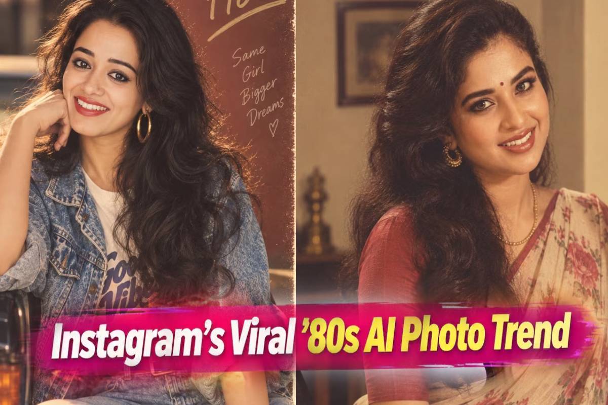 Instagram Photo Trend: வைரலாகும் 80-ஸ் போட்டோ ட்ரெண்ட்! நீங்களும் எளிதில் உருவாக்கலாம் | 1980S Look Chatgpt Prompts For The Viral Ai Trend