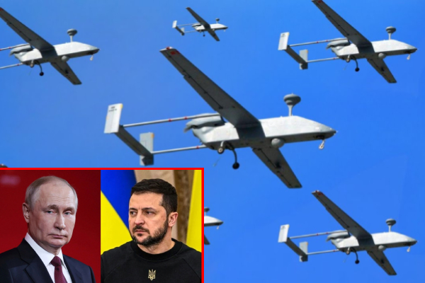 Russia drone attack Ukraine 2025, 2000 drones Russia Ukraine, Ukraine air defence crisis, Iranian drones in Ukraine war, Patriot missile vs Shahed drone, Ukraine drone war update, German general Ukraine warning, Russia mass drone attack plan, Vladimir Putin war strategy, NATO air defence Ukraine