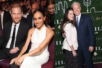 ஜோ பைடன் மகளுடன் இணைந்து மையத்தை அமைத்த இளவரசர் ஹரி, மேகன் மெர்க்கல்