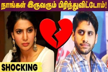 நங்கள் இருவரும் பிரிந்துவிட்டோம் ! - ஷாக்கிங்