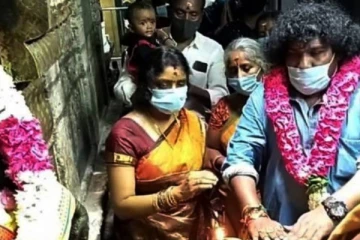 வராகி அம்மனுக்கு கோயில் கட்டி கும்பாபிஷேகம் நடத்திய யோகி பாபு! வைரலாகும் புகைப்படங்கள்