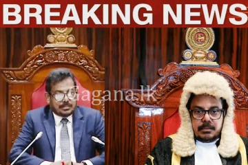 කථානායක අසෝක රන්වල සිය ධුරයෙන් ඉවතට.