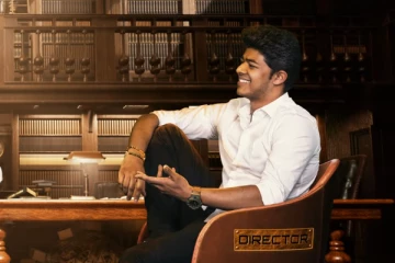 விஜய் மகன் இயக்கும் படம்.. ஹீரோவுடன் வெளியான மோஷன் போஸ்டர்!