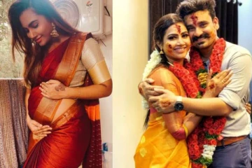 பிரசவ காலத்தில் எடுக்கப்பட்ட புகைப்படத்தை வெளியிட்ட நடிகை மைனா - இணையத்தில் வைரல்