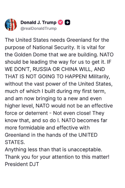 ඒ පාර මොකදට මේ ලෑස්ති වෙන්නේ ? ඇමරිකාවෙන් ගෝල්ඩ් ඩෝමයක් - ලෝකයටම අවදානමක්  | Trump Emphasizes Arctic Island For Us Security