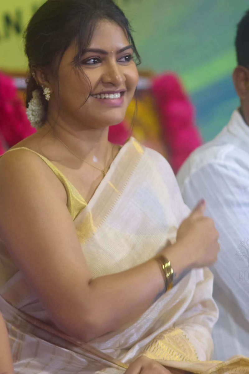 புடவையில் ரச்சிதா மகாலட்சுமி வெளியிட்ட புகைப்படம்... | Actress Rachitha Mahalakshmi Saree Photoshoot