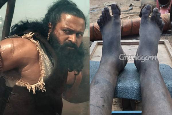 காந்தாரா Chapter 1 கிளைமேக்ஸ் படப்படிப்பில் ரிஷப் ஷெட்டிக்கு ஏற்பட்ட கஷ்டம்... போட்டோவுடன் வெளியிட்ட பிரபலம் | Rishab Shetty Struggle On Kantara Climax Shooting